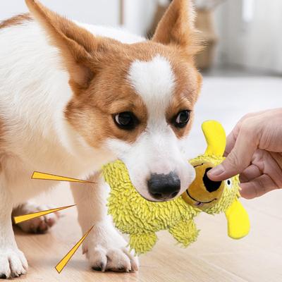 Squeaky Toys For Dogs Cute Puppy Toys For Aggressive Chewers Interactive Games Soft Doll For Large Small Teething Stimulation
