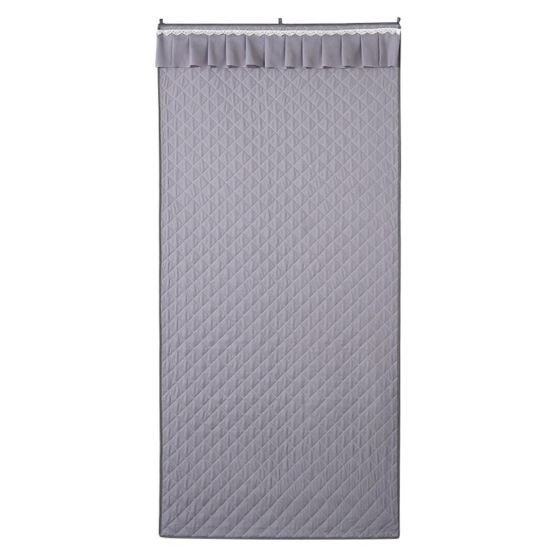 1PC Privacy Protection Thermal Insulation Door Curtain Home Decoration Self Adhesive Winter Partition Curtains Thick