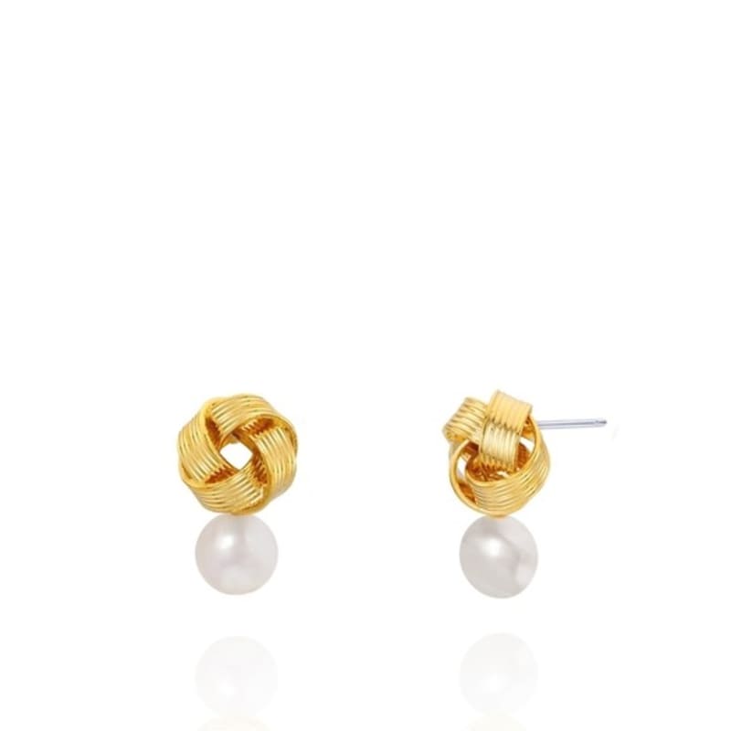 ozel Fresh Water Pearl Wreath Earrings PB127E