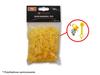 Set of M6 Grease Nipple Covers Yellow Teger (Sold In 100 Pcs.)