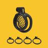 Mini Beehive Chastity Lock for Men Breathable CB Lock Chastity Device Sexy Toy Cock Cage for Adult Fun Supplies