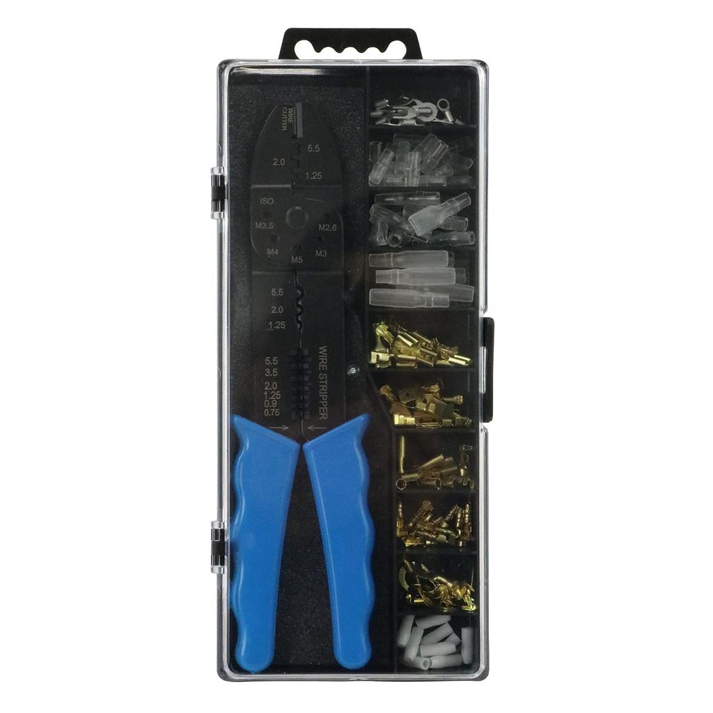Crimping Tool Set for Electrical Wiring E-Value ECT-706SET