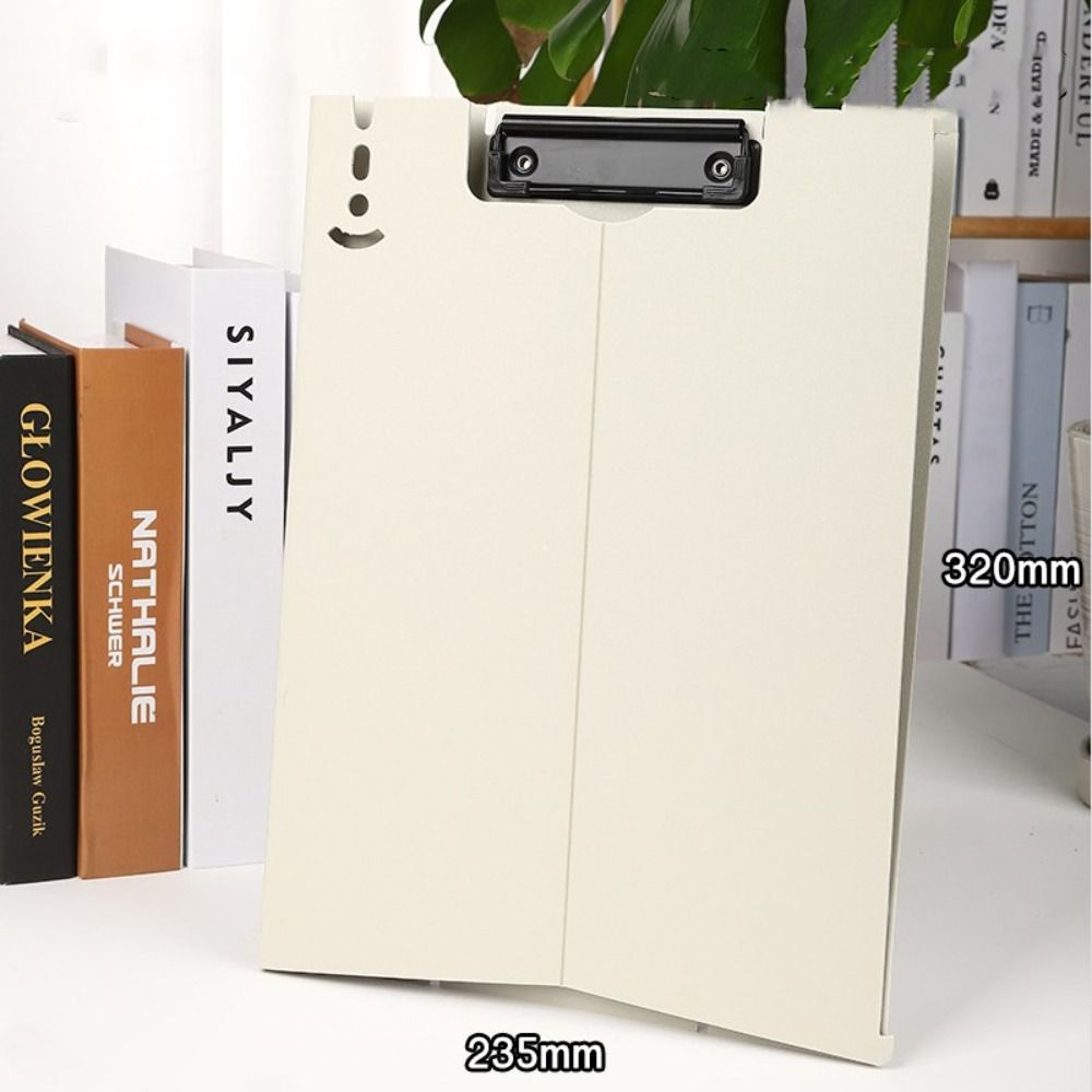 Writing Pad Stand File Folder Folding Paper Display Stand Briefcases A4 Board Clip Folder  Shelf