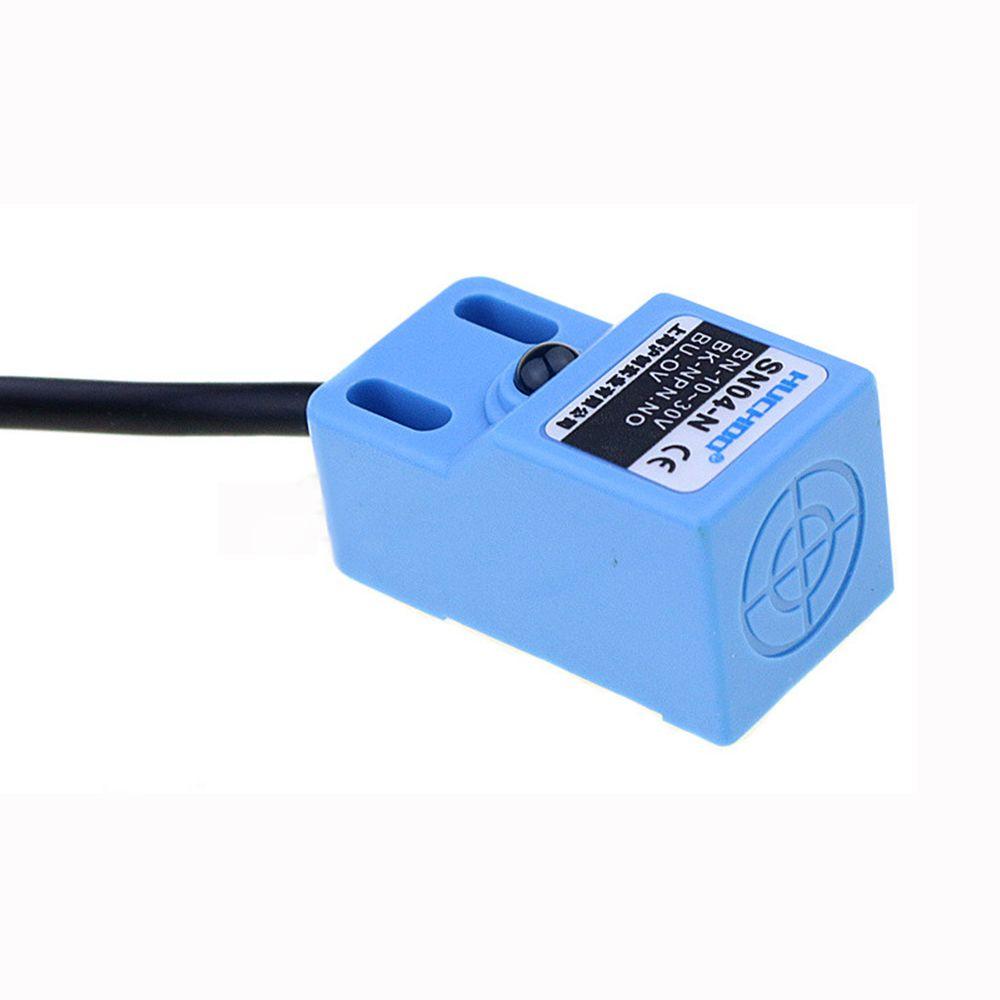1PCS Square Detection NPN DC10-30V Inductive NO SN04-N Sensor Proximity Switch