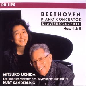

CD MITSUKO UCHIDA, BEETHOVEN, SANDERLI - Beethoven: P Concerto 1 & 2 PHCP11056 Japan Classical Used