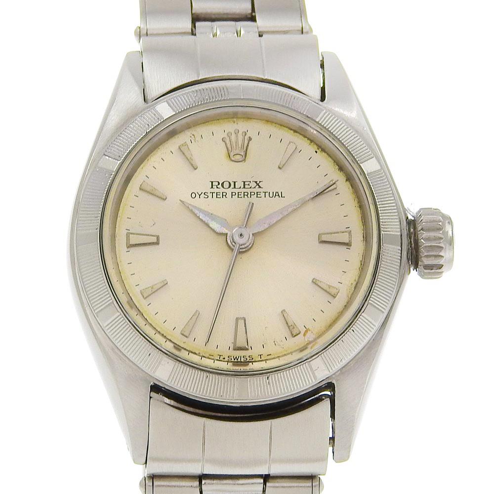 

ROLEX Oyster perpetual Watches 6623 Thunderbird Bezel SilverDial Stainless Steel Mechanical Automatic Women Used