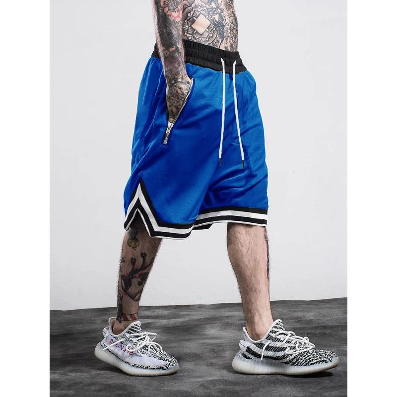 Men's Sports Basketball Shorts Mesh Quick Dry Gym Shorts Summer Fitness Joggers Casual Breathable Short Pants Scanties