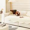 Irregular Special-Shaped Sofa Cushion Autumn And Winter Plush Non-Slip Thickened Warm Seat Cushion Simple And Advanced Sofa Cover Cover