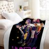 K pop Demon Hunters Blankets Warm Flannel Throw Blanket Winter Girls Boys Living Room Couch Chair Sofa Bed Funny Home Decor
