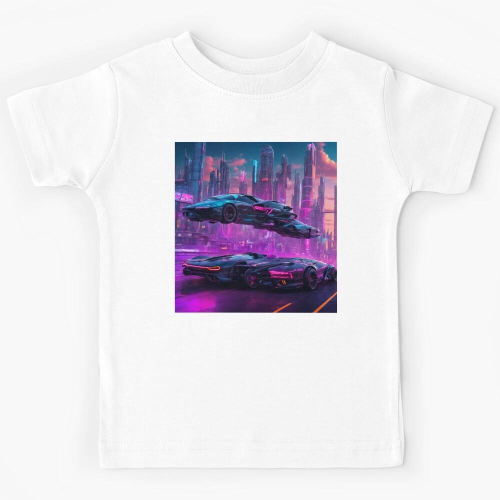 Neon City Ride Kids T-Shirt 130
