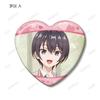 TV Anime "My Neighbor, Arya-san, Who Sometimes Whispers in Russian" Trading Scene Heart-Shaped Can Badges, Box of 10