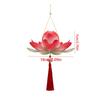 Lotus Flower DIY Lantern Material Kit 3D Mid Autumn Lotus Lantern  Children