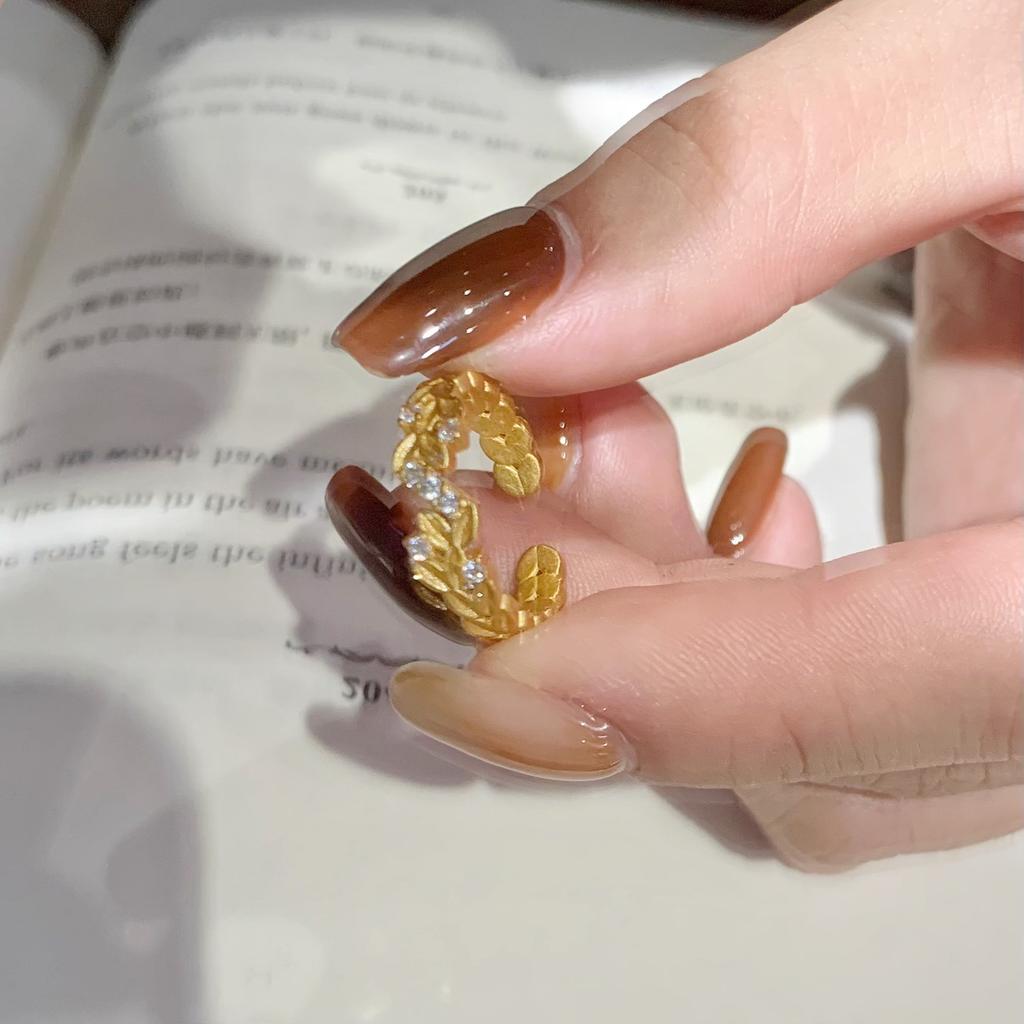 Anillo de Esmalte Vintage Cepillado de Lujo Ligero Rubí Morado Diamante Anillo para Dedo Índice Anillo Apilable Estilo de Uso Accesorios Premium Versátiles