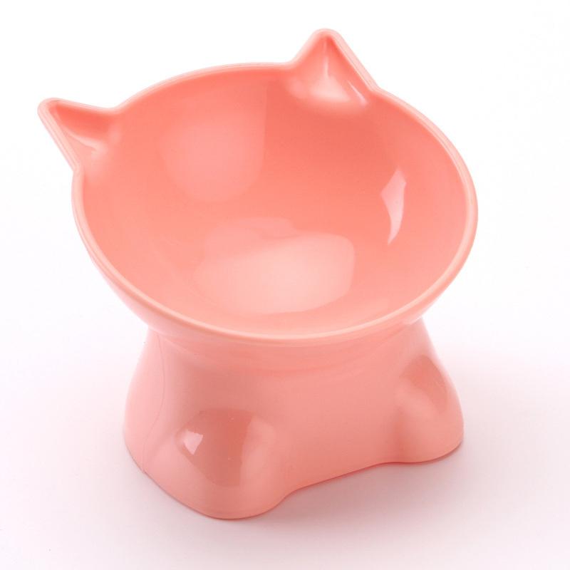 High-quality Plastic Nordic Style Cat Bowl Protects Your Pet's Neck Cross-border Pet Bowl