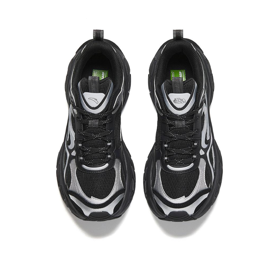 Anta Casual Shoes Men's Basic Black/Silver 912618816-4
