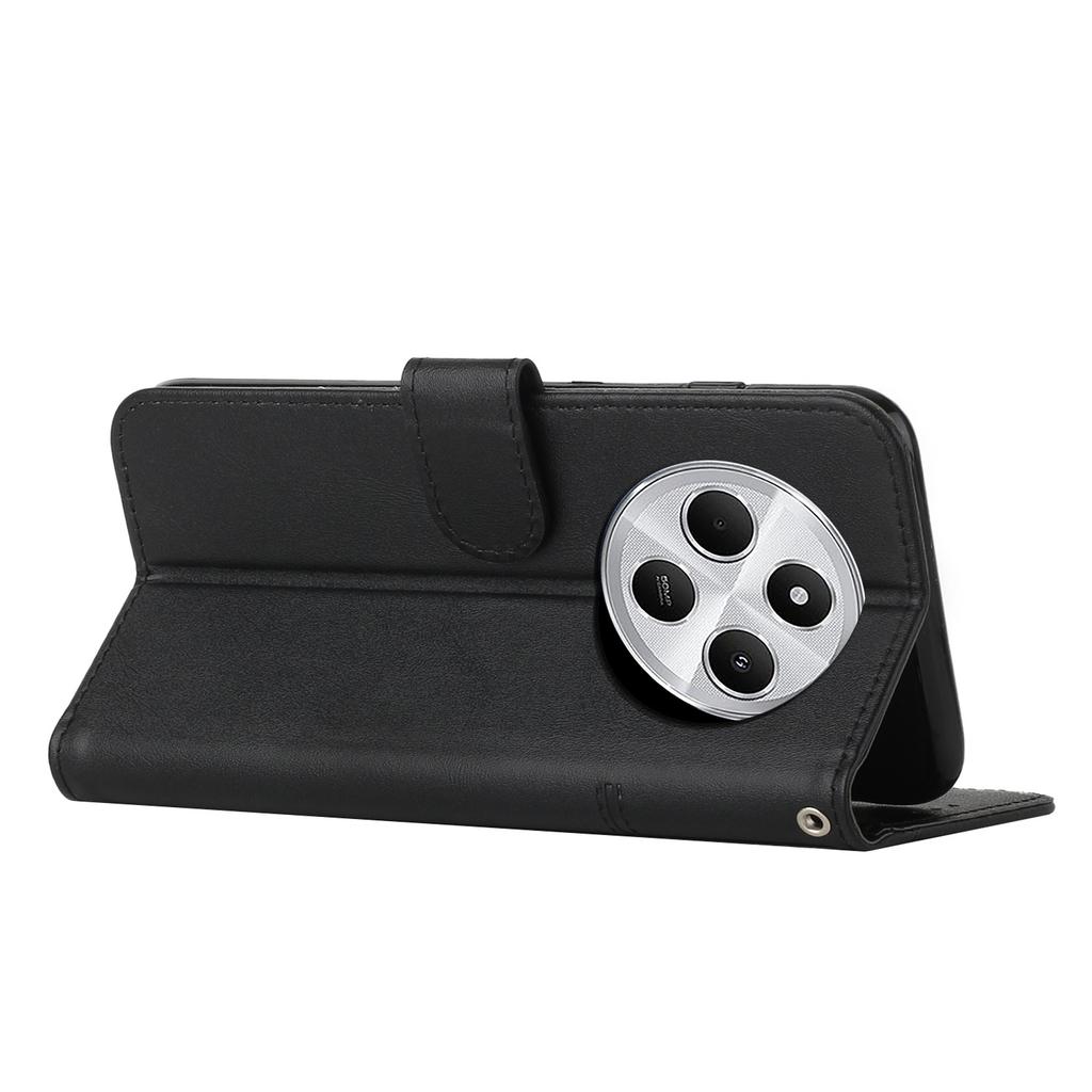 For Xiaomi Poco C75 4G/Redmi 14R 5G/14C 4G Case Stand Flip Protective Leather Phone Cover