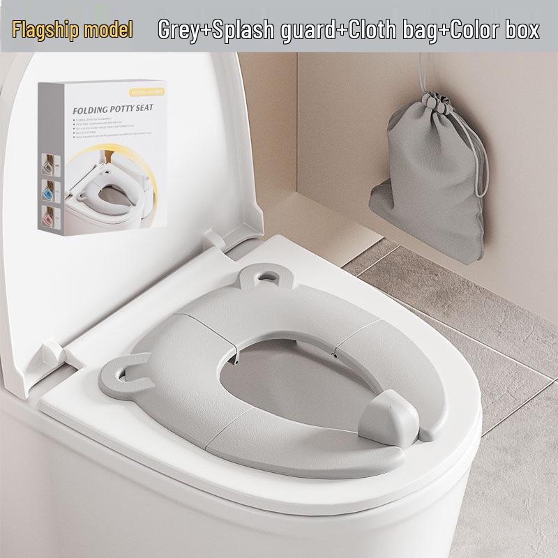 Compact Children's Travel Toilet Seat Pad - Foldable for Easy Storage