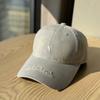 Korean-style women's spring and autumn fashion soft-top baseball cap, bright color versatile couple's trendy internet celebrity duckbill cap