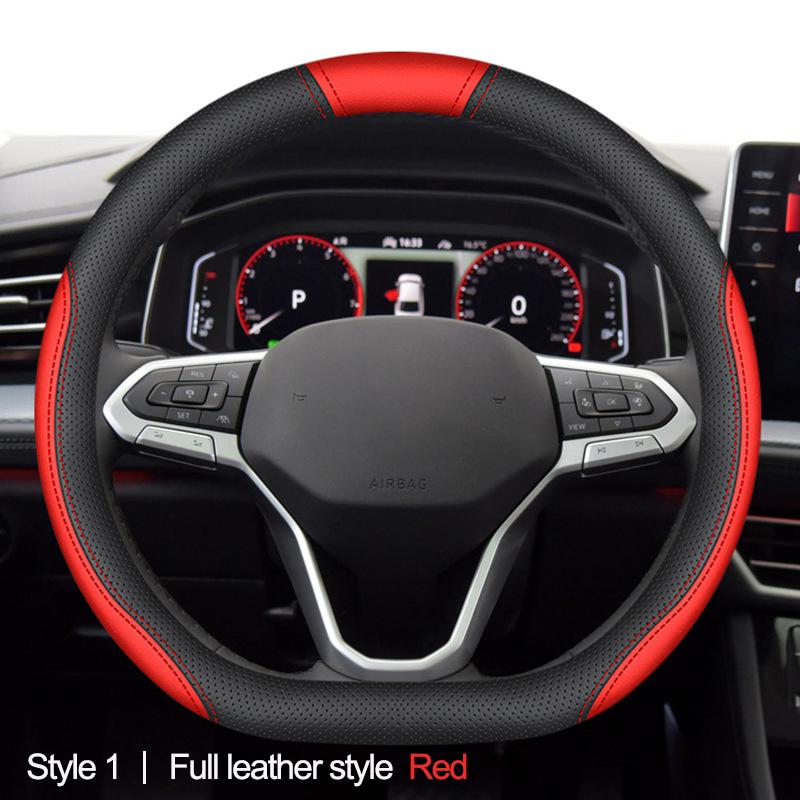Înveliș pentru capacul volanului mașinii pentru Volkswagen VW Qashqai X-Trail Rogue Golf Tiguan Jetta Passat Beetle