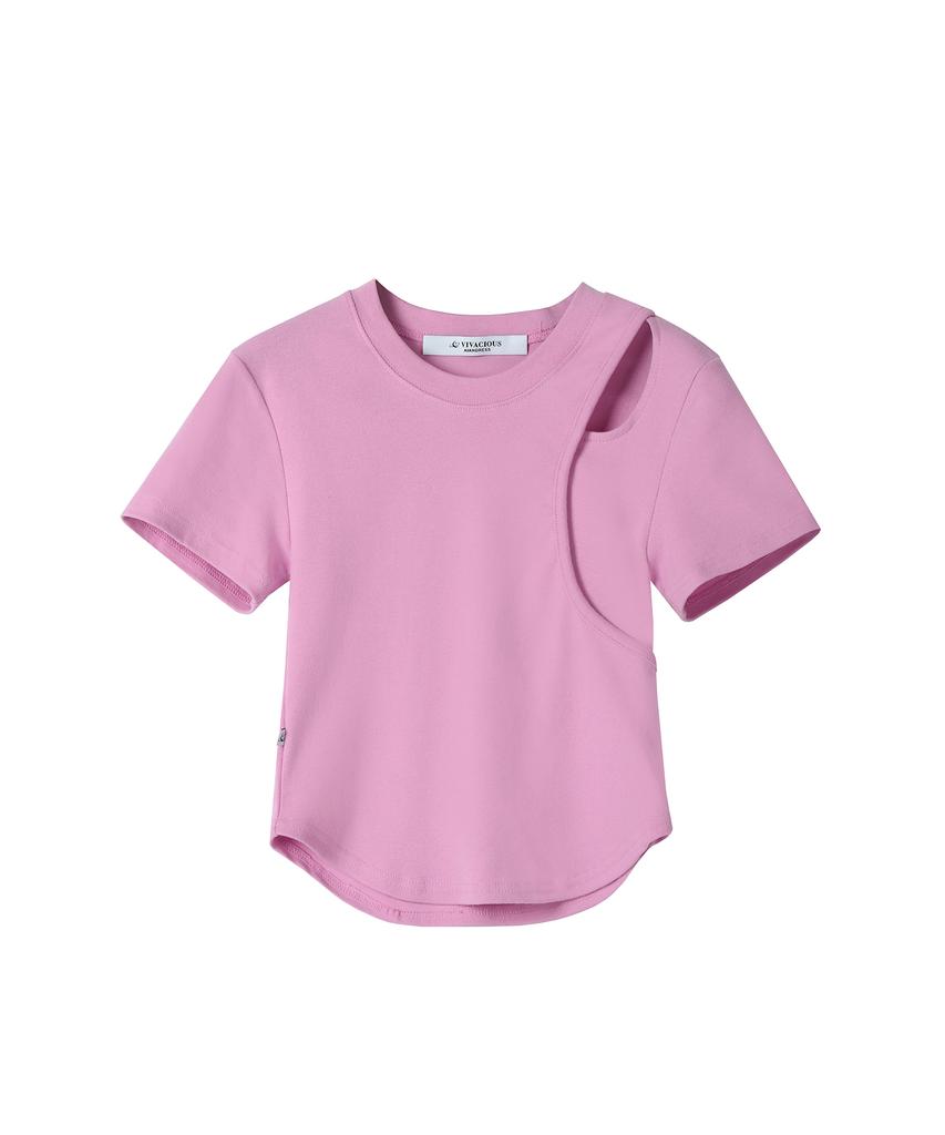 Urban Dress Hole-Cut Crop Tee - 5Col