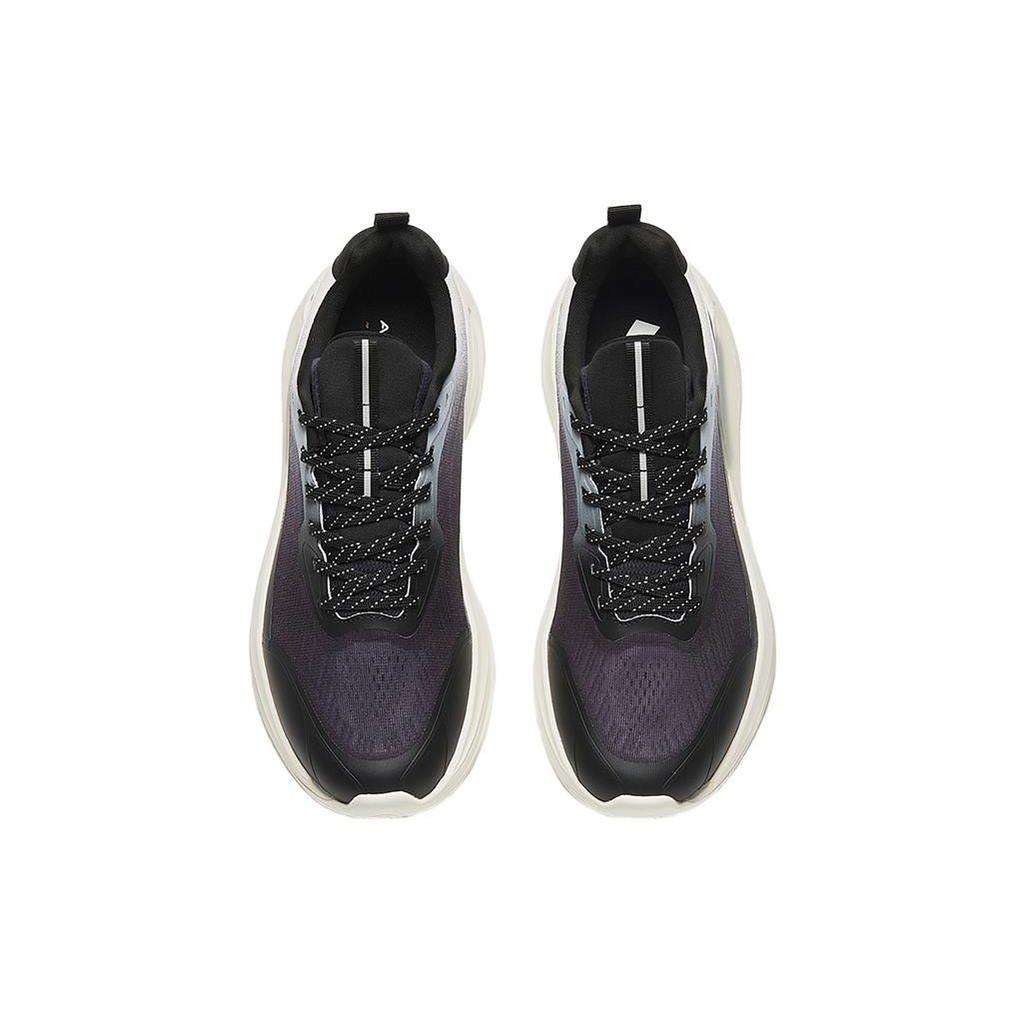 Anta Lingyun 4 Lightweight Breathable Durable Low-Top Running Shoes Men sneaker Black Gray 912415532-1