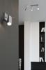RING 3 Chrome Ceiling Lamp