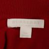 Burberry Sanyo Shokai Long Sleeve Knit Zip Jacket 10Y 140 Red Series Kid's Used