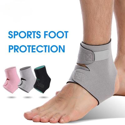 1 ADET Profesyonel Ayak Bileği Desteği Ayarlanabilir Ağrı Kesici Sabitleyici Spor Kompresyon Ayak Bileği Desteği Spor Salonu İçin Fitness Koruyucu Ped