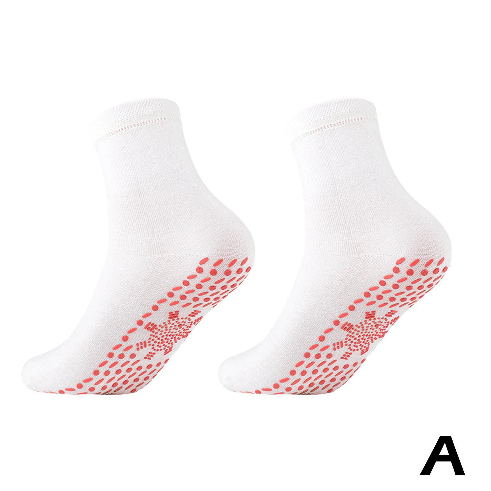 1 пара мужских и женских нескользящих самонагревающихся носков — фото 4