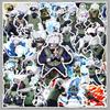 50 Kakashi Naruto Anime Stickers for Notebooks & Tablets