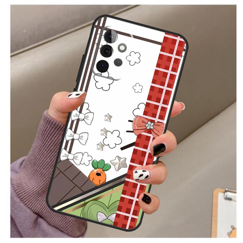Hololive Costume Case For Samsung Galaxy A34 A54 A14 A06 A16 A26 A36 A56 A12 A32 A52 A13 A33 A53 A15 A35 A55