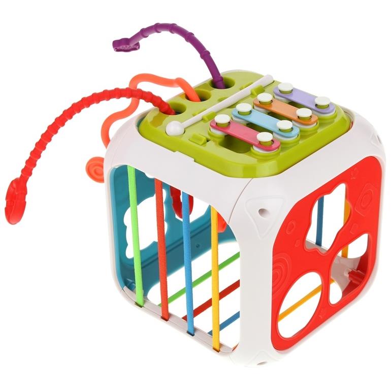 Educational Sensory Cube Sorter Blocks 7 In 1