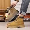 Casual Men's Boots High Quality Autumn and Winter Styles Work or Office Outdoor Fashion Street Thick Soled Warm Shoes New