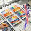 24-Color Glitter Marker Set DIY Journaling and Art Set for Students and Greeting Cards