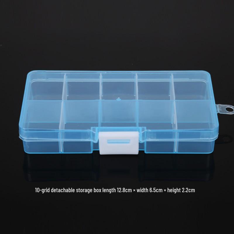 Multi-Size Transparent DIY Jewelry Storage Box Set