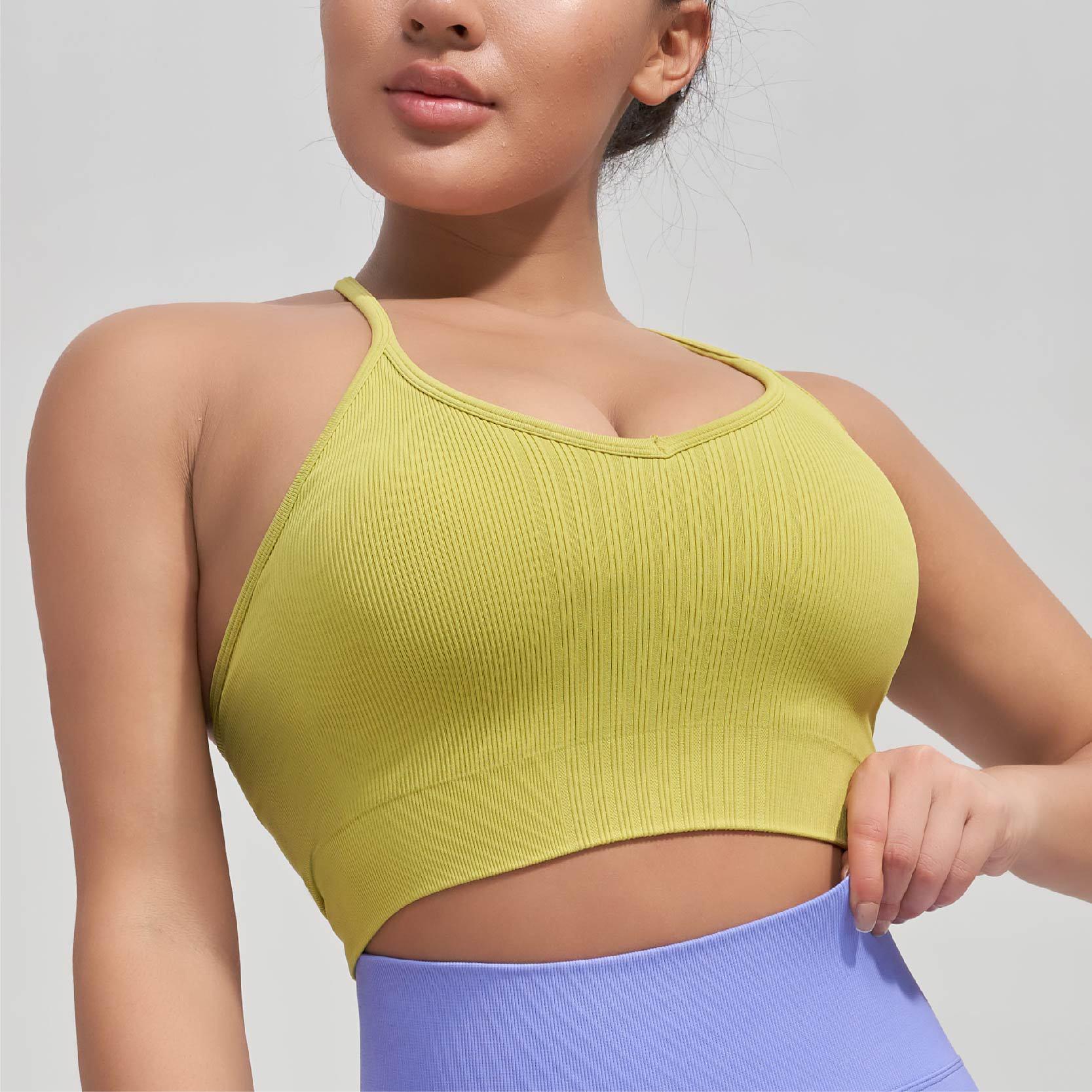 

Женский жилет для бега со встроенным бюстгальтером и съемными подушечками S