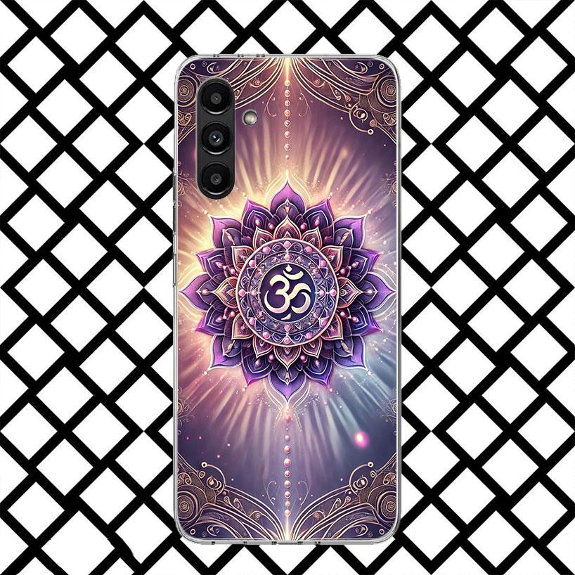 Mandala Chakra Insist Yoga Phone Case for Samsung Galaxy A17 A37 A57 A16 A26 A36 A56 A15 A25 A35 A55 A14 A24 A34 A54 A13 A23 A33