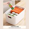 Desktop Storage Box Dormitory Sundries Plastic Cosmetic Storage Box Bathroom Kitchen Sorting Storage Basket Bins