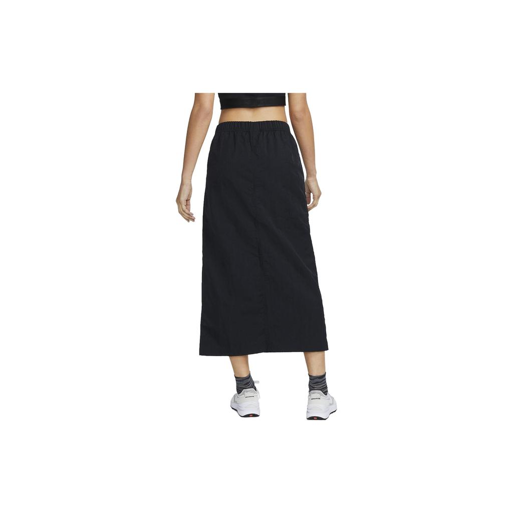 New Nike Casual Long Skirts Women's Black DM6249-010
