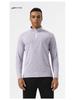 Men's Moisture-Wicking Half-Zip Long-Sleeve Henley for Hiking, Fitness, and Running