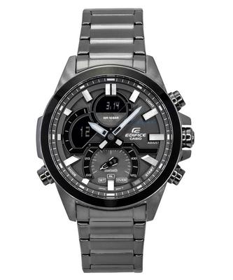 Edifice Smartphone Link Modelo Bluetooth Analógico Digital Esfera gris Reloj de cuarzo ECB-30DC-1B 100M para hombre