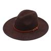 Ballroom Performance Jazz Big-Brimmed Jazz Hat Imitation Suede Felt Hat Gentleman Denim Street Shot Trendy Men'S And Women'S Hats