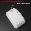 1Pcs 12V Gas Detector Sensor Propane Butane Sensor Alarm Lpg Natural Motor Home Camper Marine Led Flash Alarm Sound