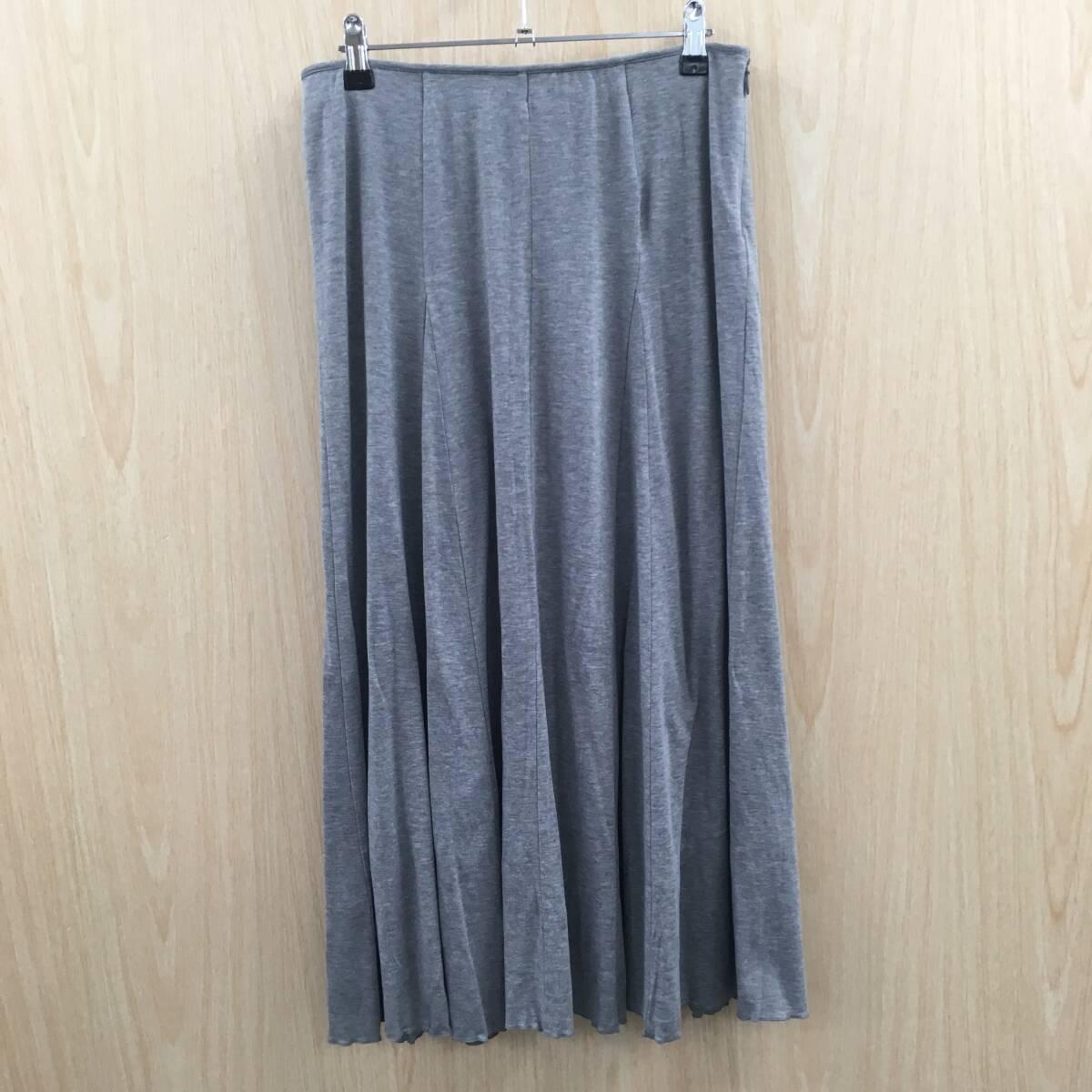 PLST Smooth fabric long flare skirt FJ0521A19