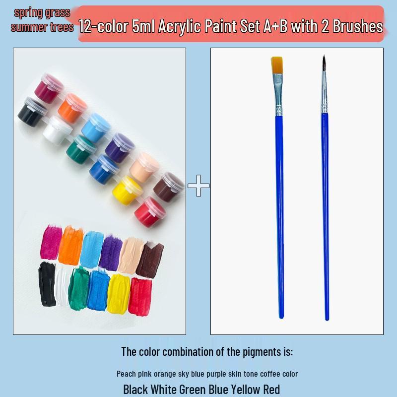 Children's Graduation Season DIY Canvas Tent Kit for Indoor/Outdoor Play & Kindergarten Decoration