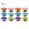 6Pcs Salad Dressing Containers Sauce Cups Food Grade BPA Free Reusable Leak-Proof Small Condiment Containers