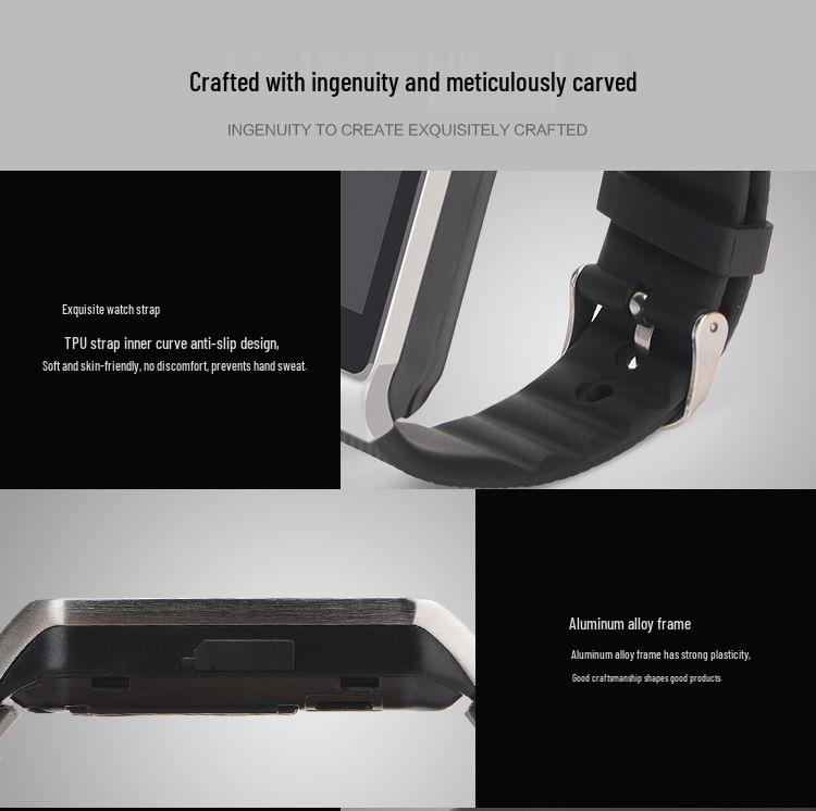 DZ09 Bluetooth Smartwatch with Touch Screen and Card Slot