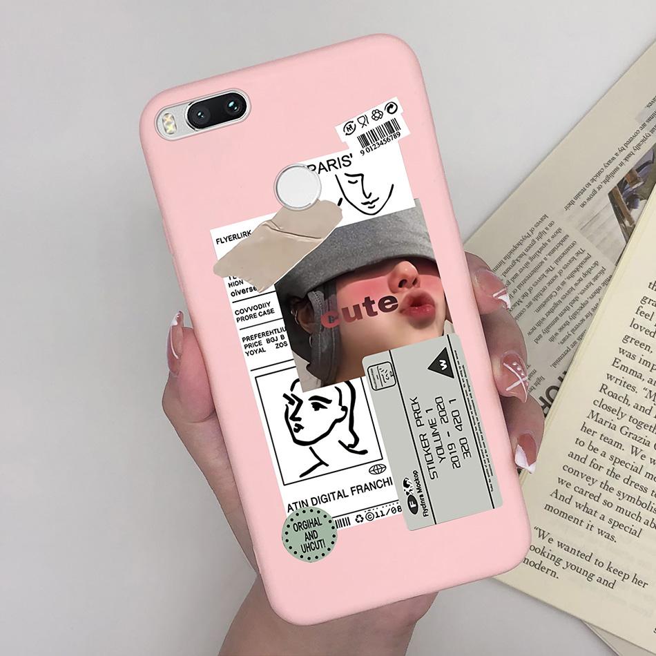 

For Xiaomi Mi A1 Case for Xiomi Xiaomi Mi 5x A1 5 X A 1 Mi5X MiA1 Case Ultra Thin soft Back TPU Cute Silicone Cover Phone Cases Xiaomi Mi A1