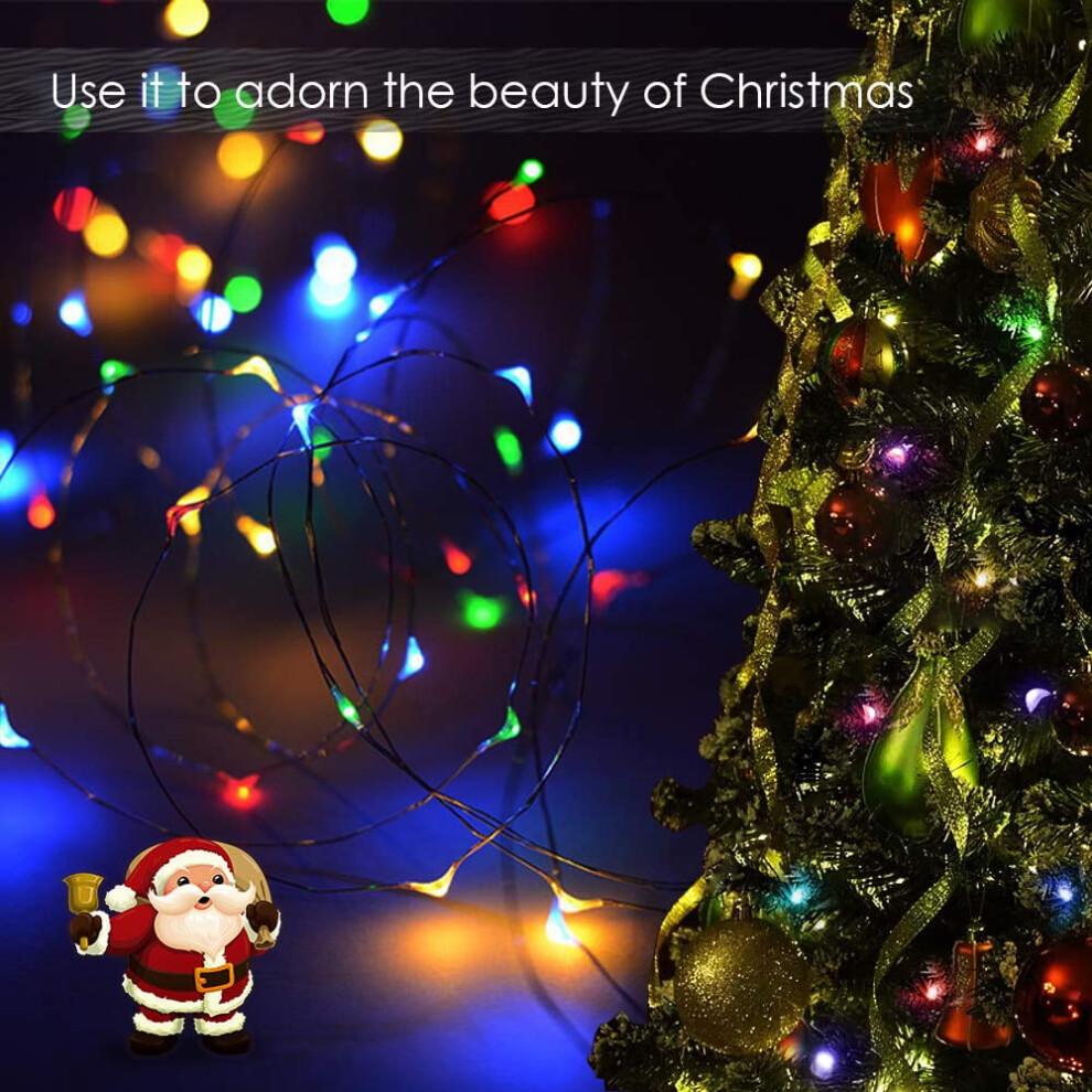 Fairy Lights with Remote Control, 33Ft 100 Led for Patio Christmas Party Decorations, Indulge in Quality Assured Mood Lifter Decorations