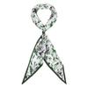 NOTIG Silk 100 Plant Pattern Diamond Scarf_Okg3Acsc101E1